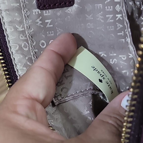 Kate Spade 💎Purple Velvet Clutch - Picture 10 of 10